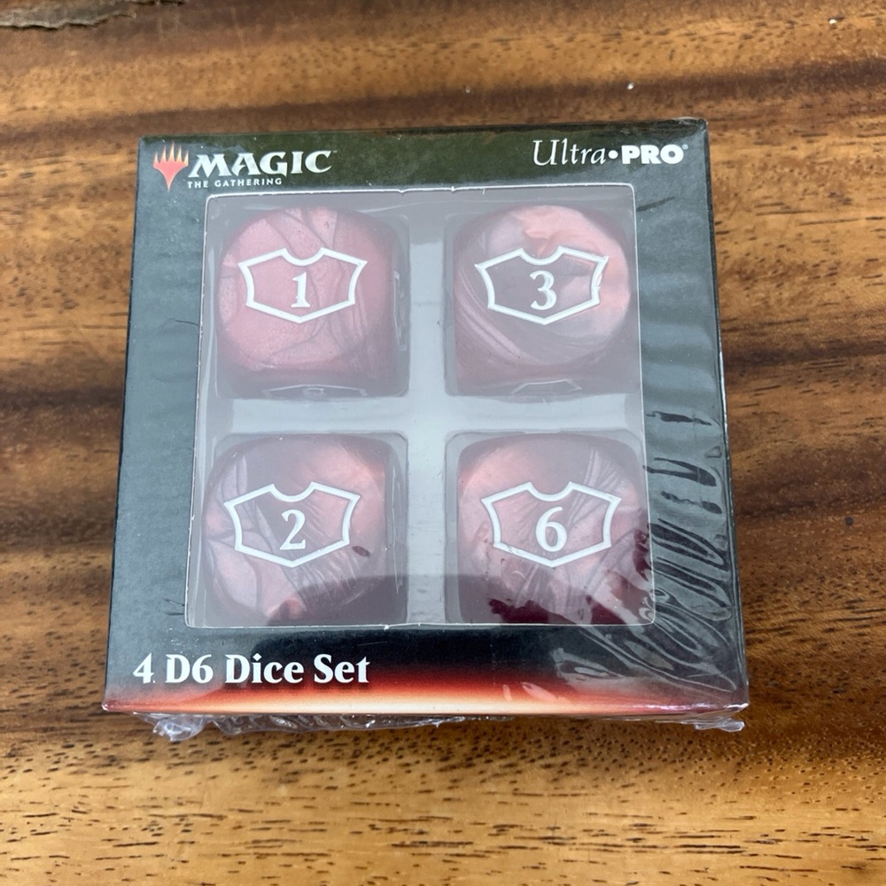 Ultra PRO Red Dice Set Magic the Gathering